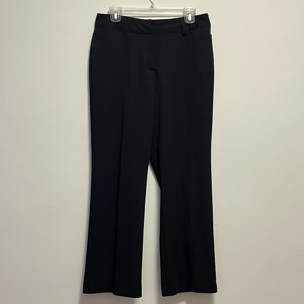 Vintage y2k Fashion Bug Black Flared Pants